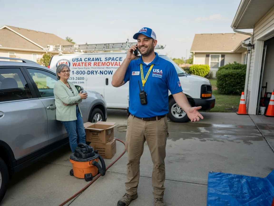 Crawl Space Water Removal Kensett, AR FAQs